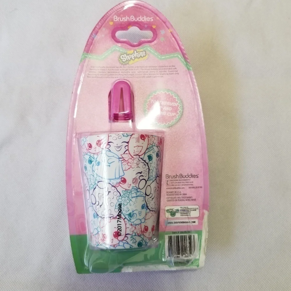 Shopkins Toothbrush‎ Cap & Rinsing Cup